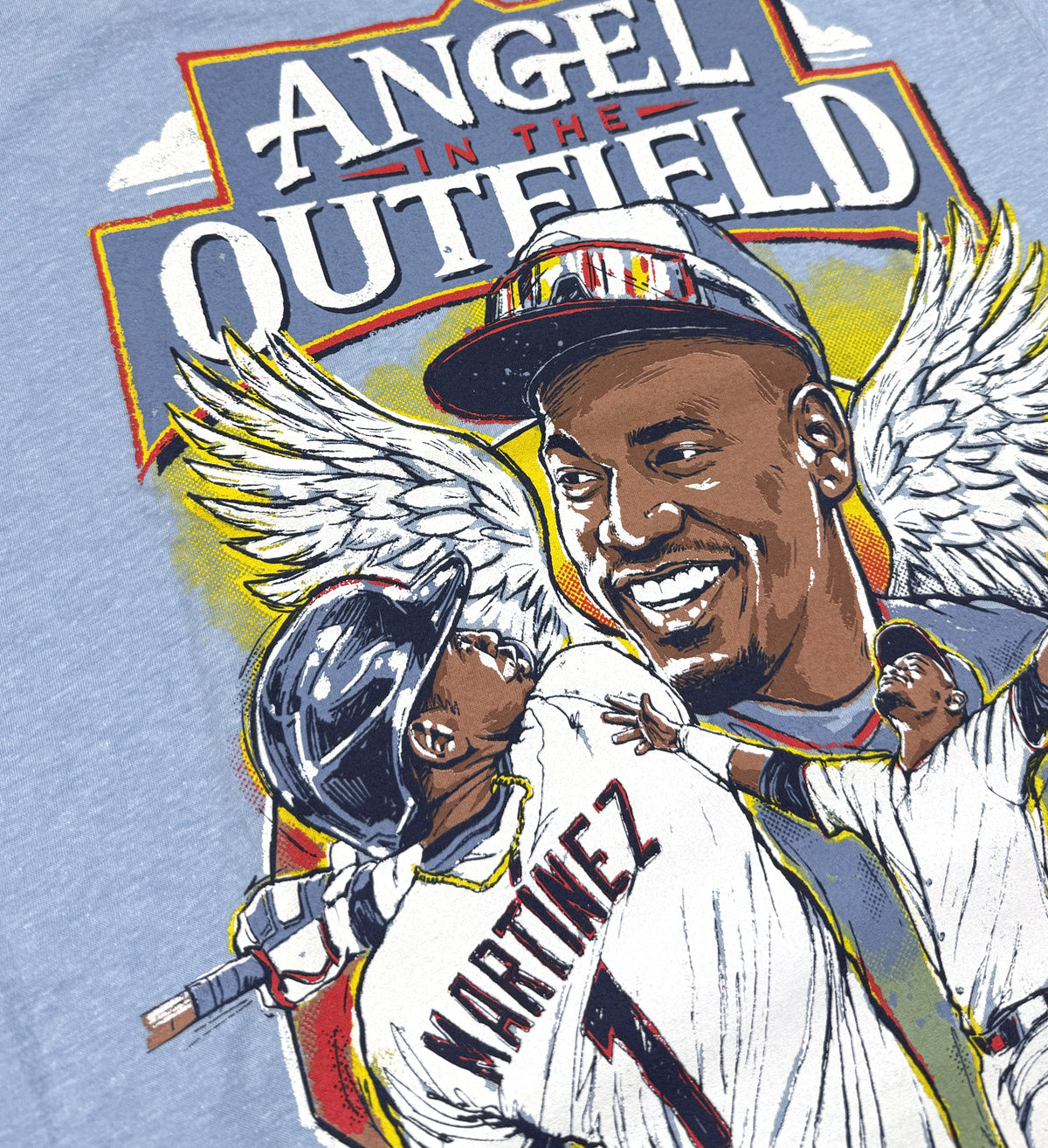 Angel Martinez In The Outfield T shirt