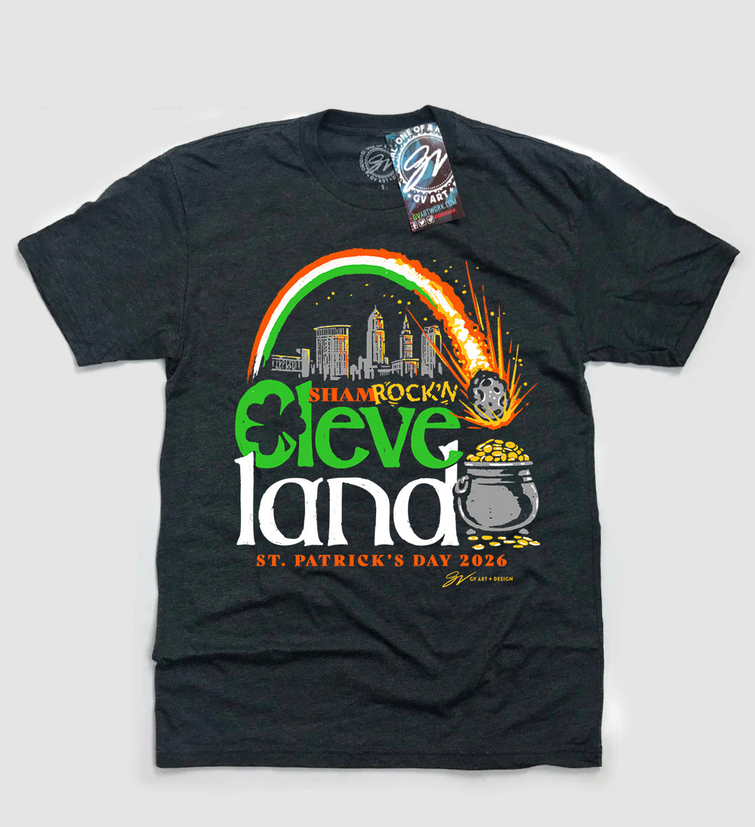 Cleveland Meteor St Patrick's Day 2026 TShirt