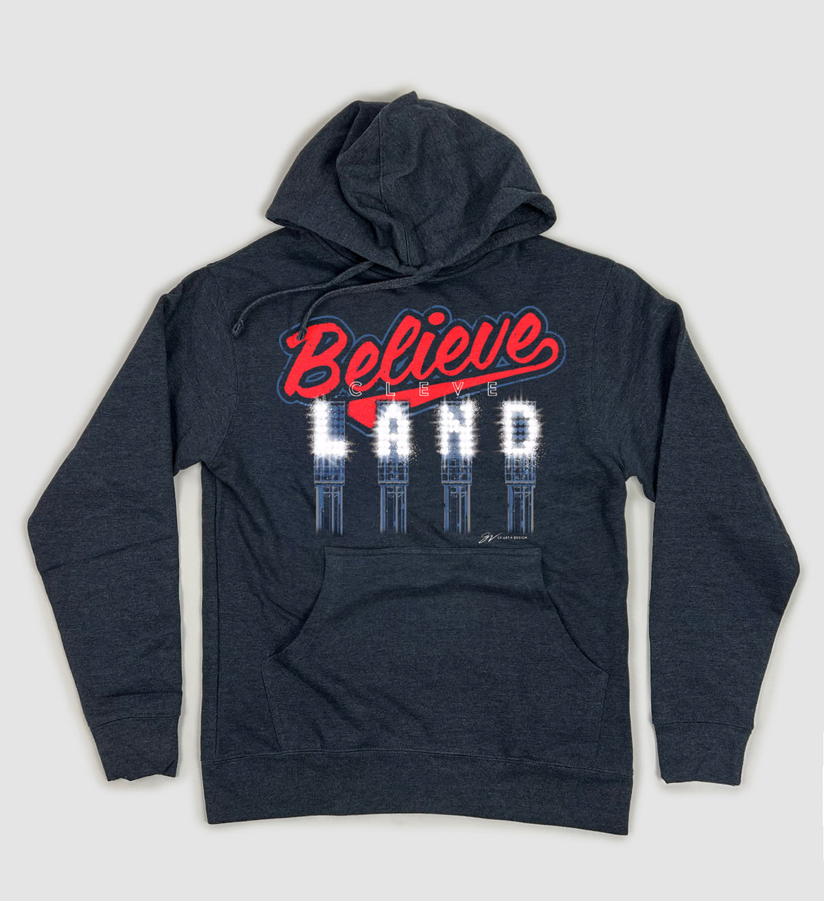 Believe LAND Baseball Hooded Sweatshirt