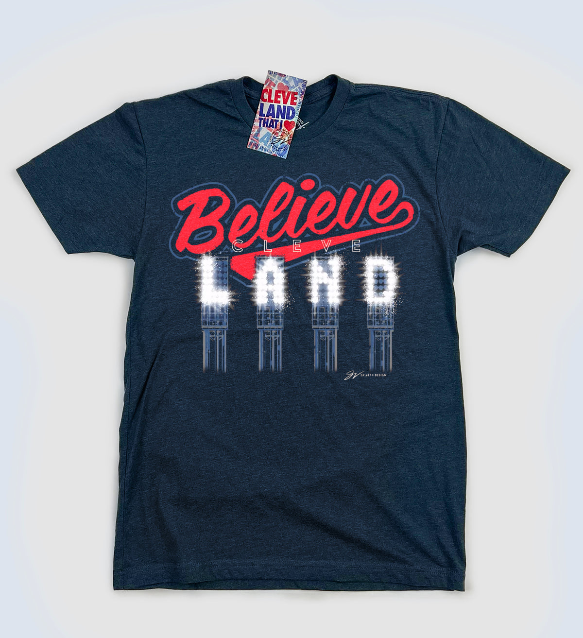 Believe LAND Baseball T shirt