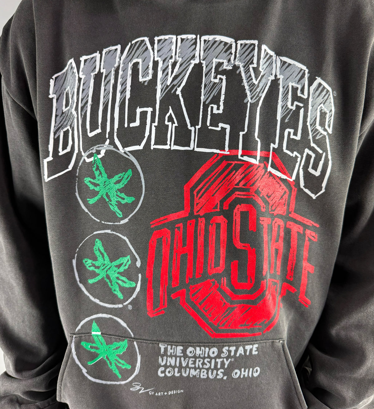 Buckeyes Sketch Sweatshirt