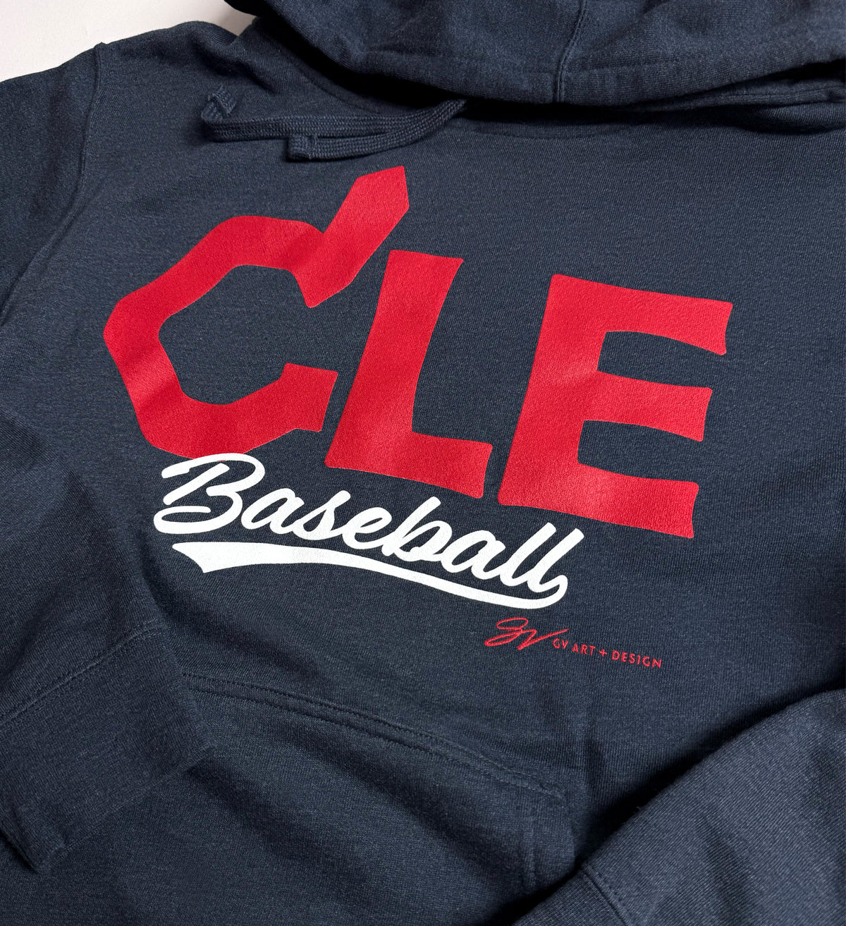 CLE Baseball Feather Hooded Sweatshirt