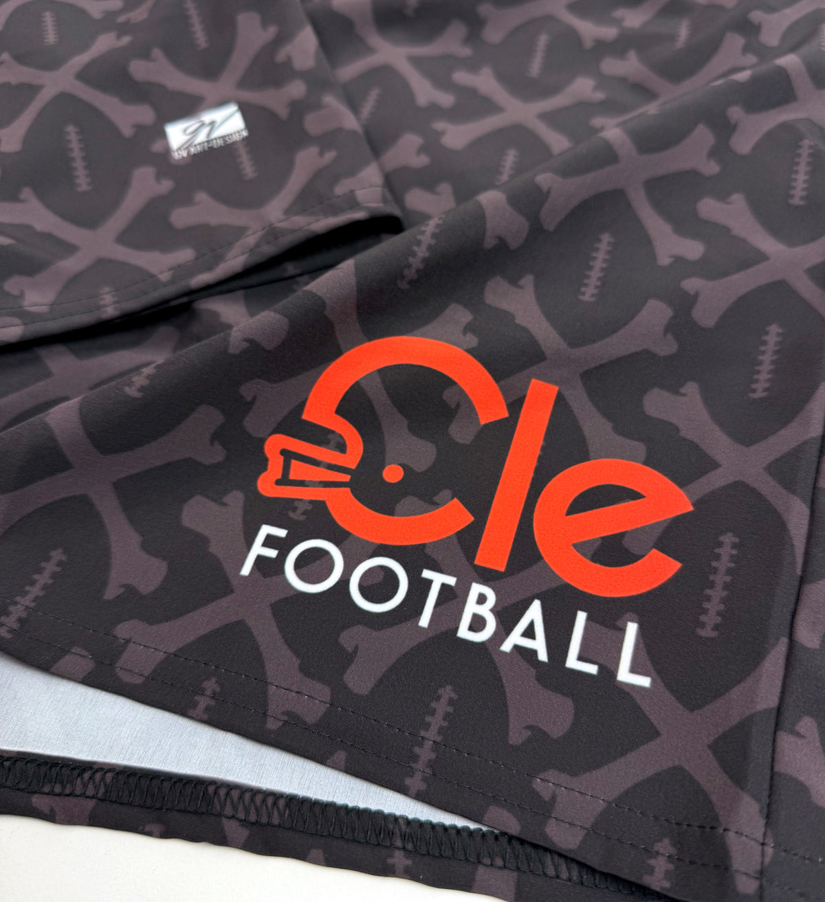 CLE Type Bone All-Over Unisex Athletic Shorts
