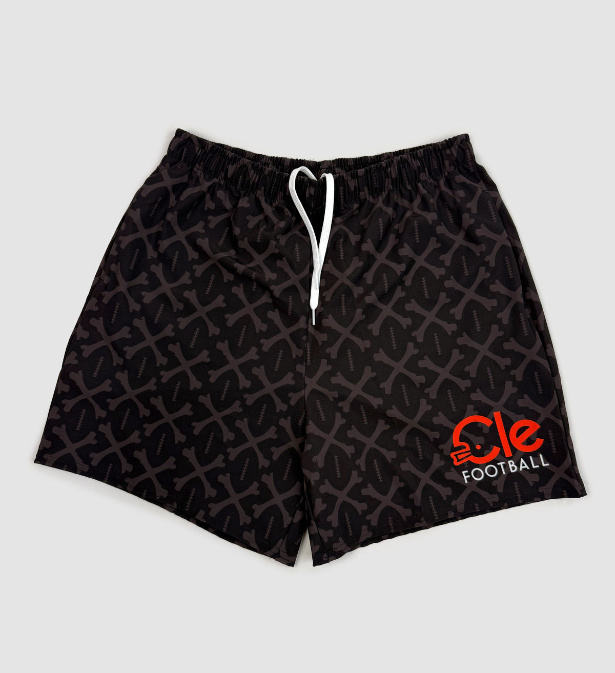 CLE Type Bone All-Over Unisex Athletic Shorts