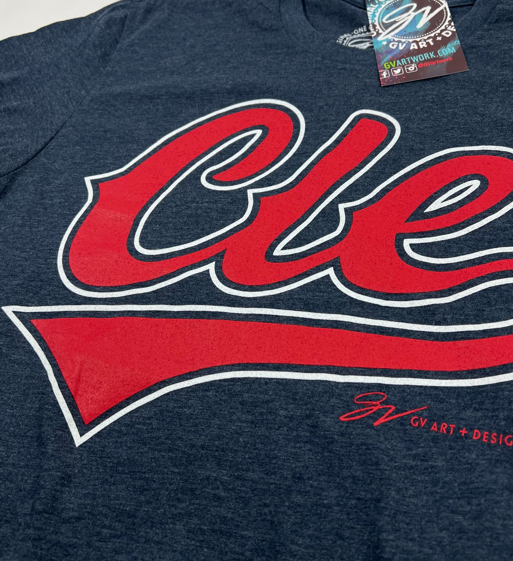 CLE Script Baseball Hooded Sweatshirt
