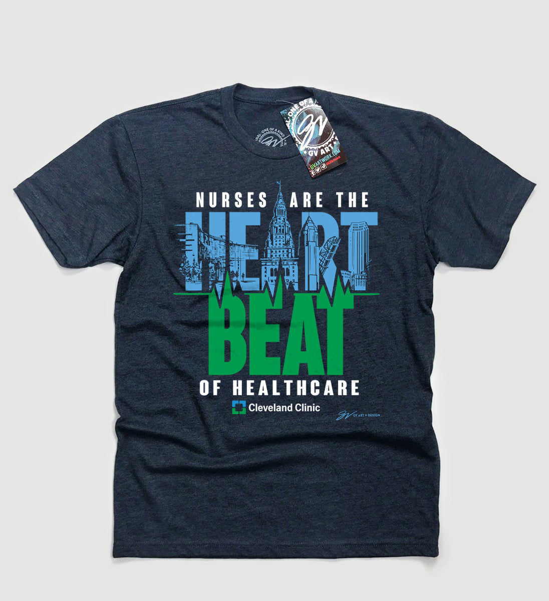 Cleveland Clinic Nursing Custom T Shirt