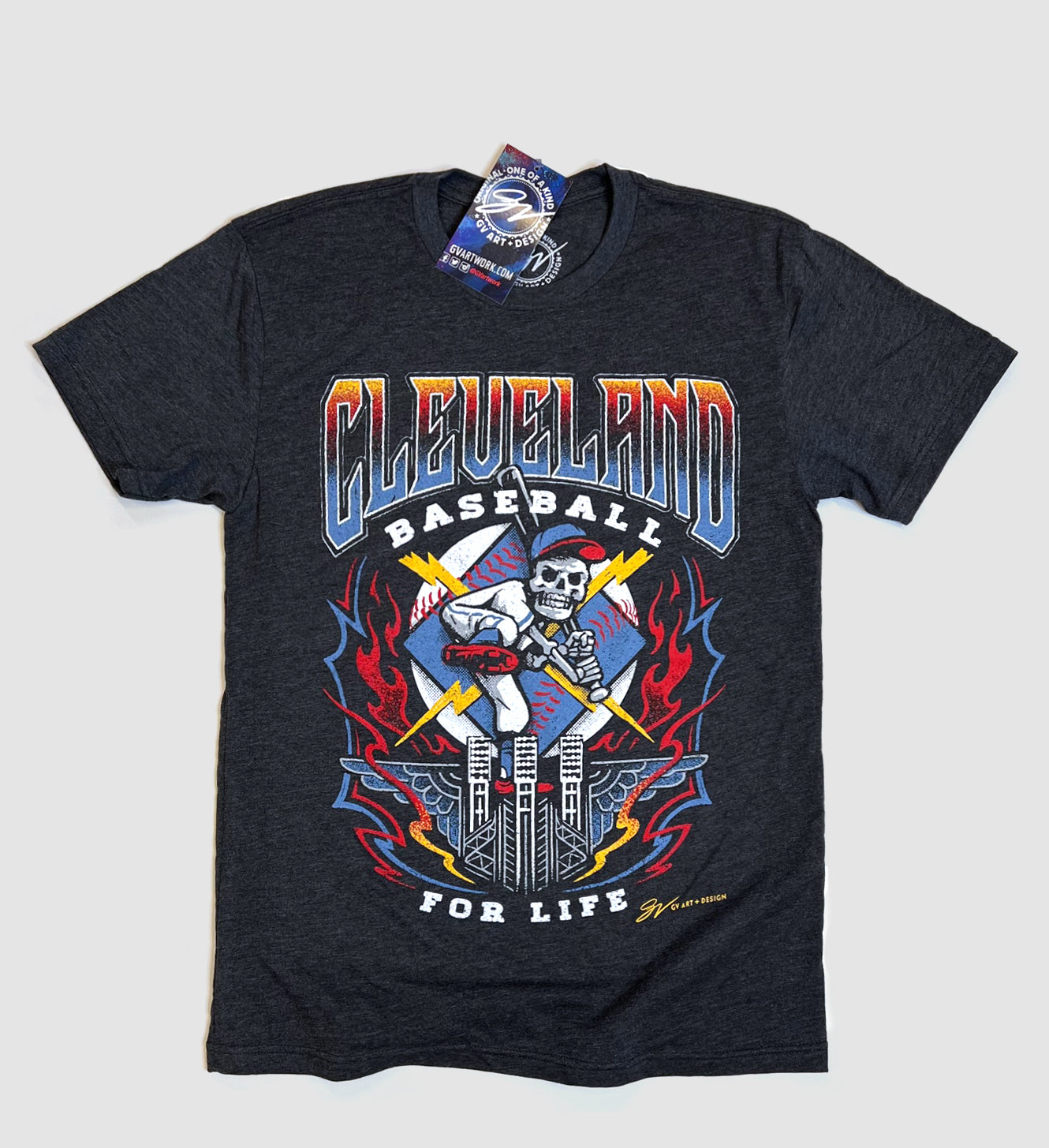 Cleveland Baseball For Life Tour T shirt
