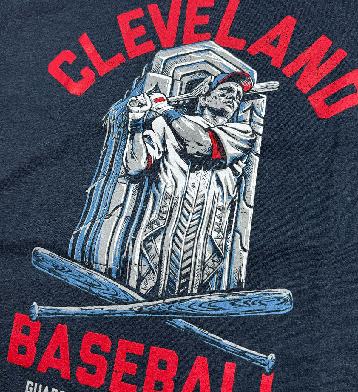 Cleveland Baseball Guardian T shirt