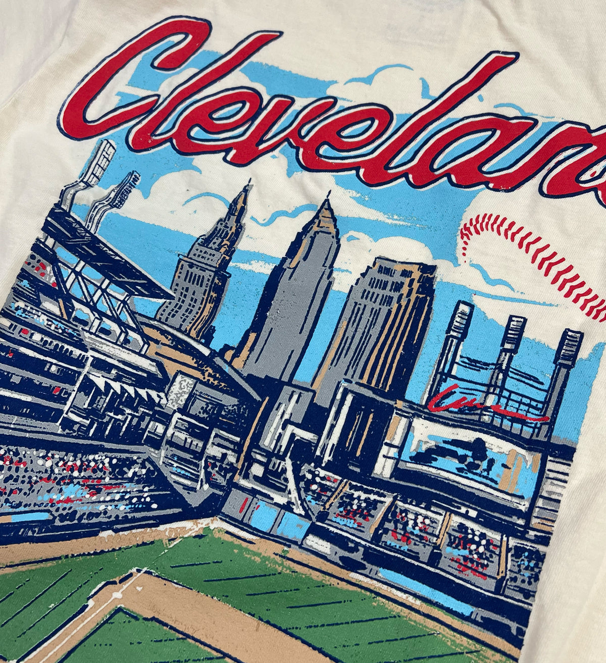 Cleveland Baseball Summer Tshirt