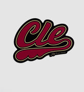 CLE Basketball Sticker