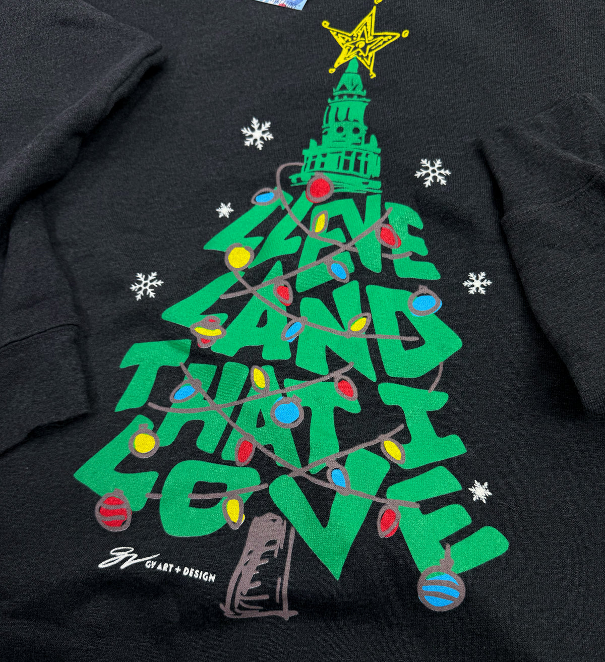 Cleveland That I Love Christmas Tree Crew