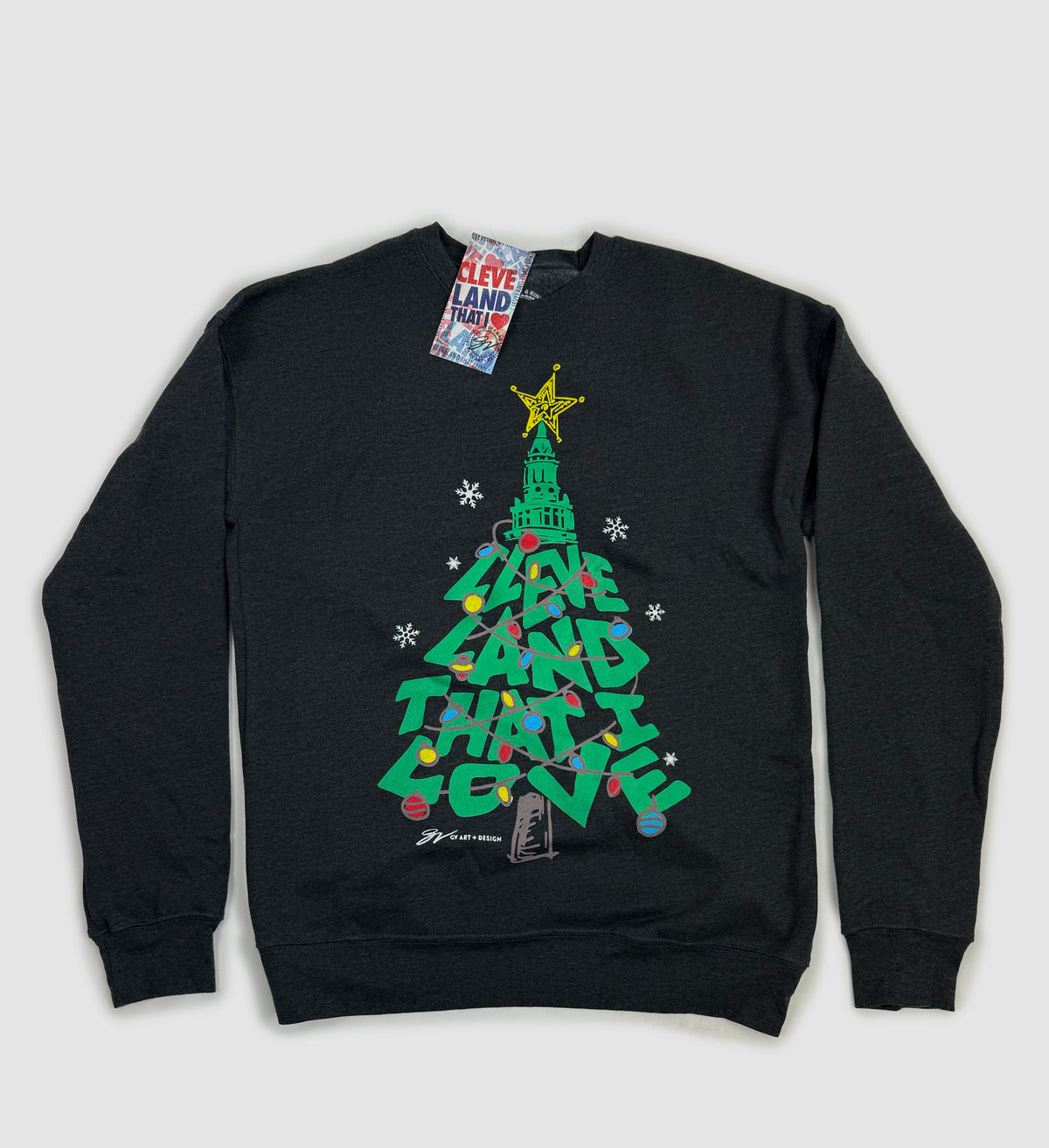 Cleveland That I Love Christmas Tree Crew