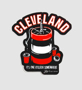 Cleveland Keg Sticker