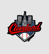 Cleveland Baseball Lights Sticker
