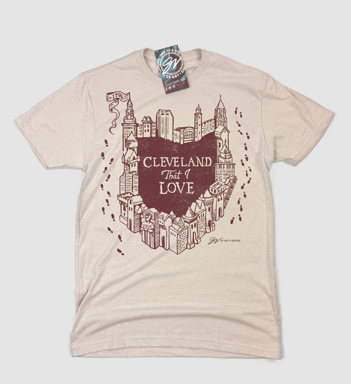 Cleveland Mischief Managed T shirt