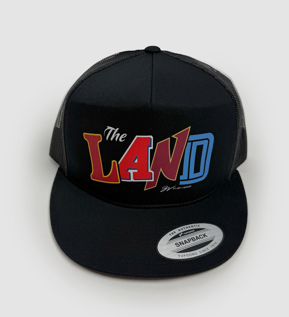 The LAND Eras Black Mesh Hat