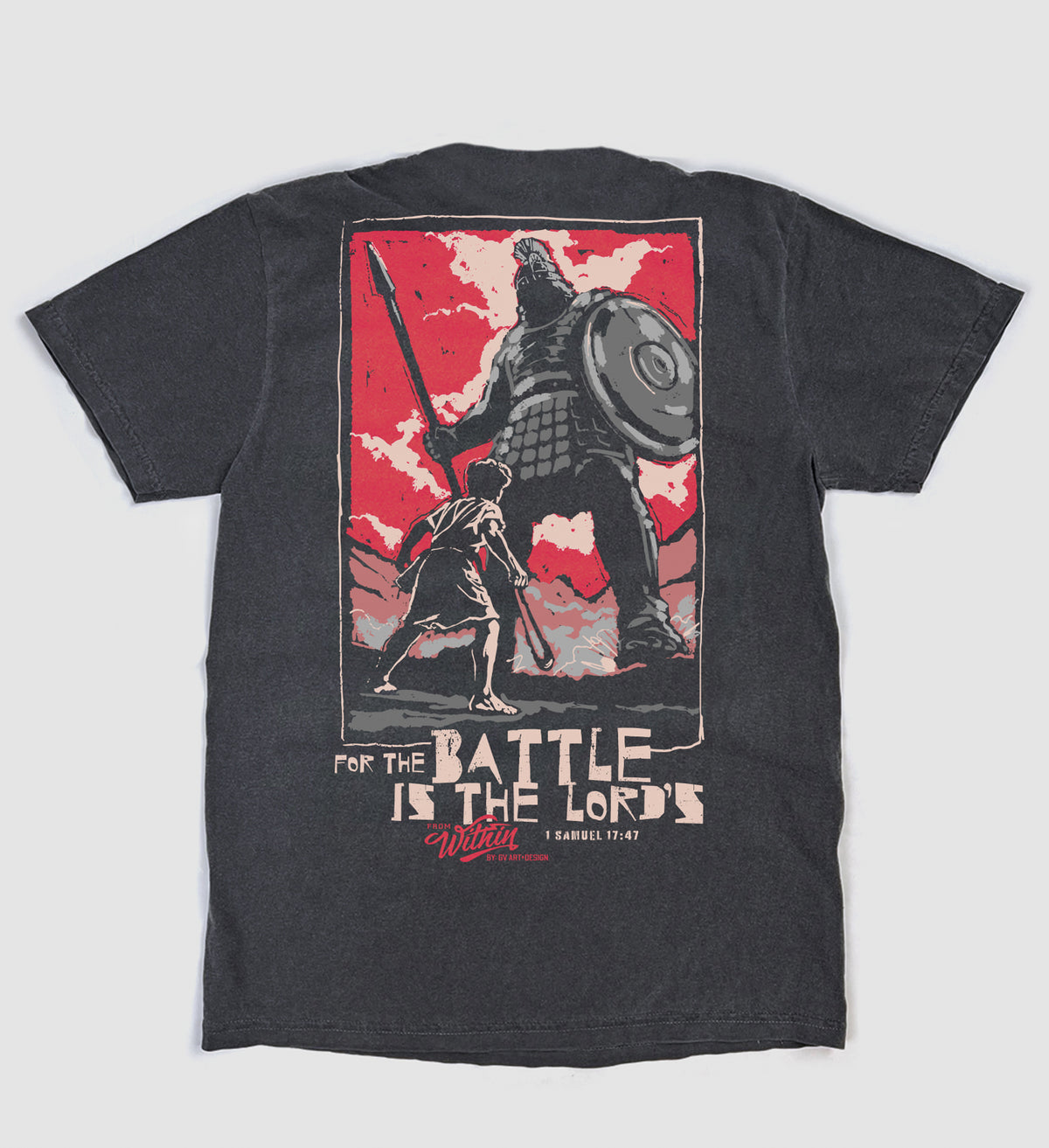 The Courageous Athlete Battle T shirt
