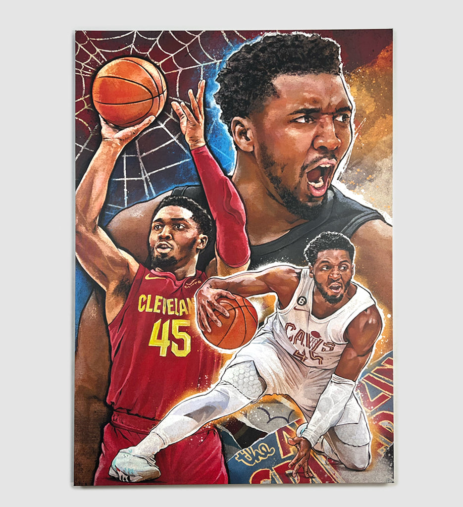 芸術写真 Michael Donovan poster Donovan Mitchell Artwork Canvas Print