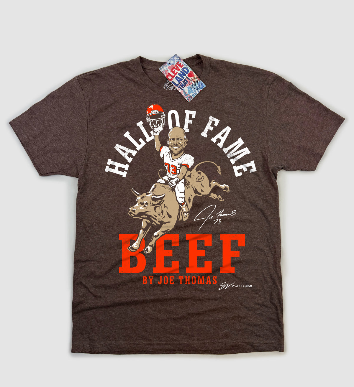 Joe Thomas Hall of Fame Beef T shirt
