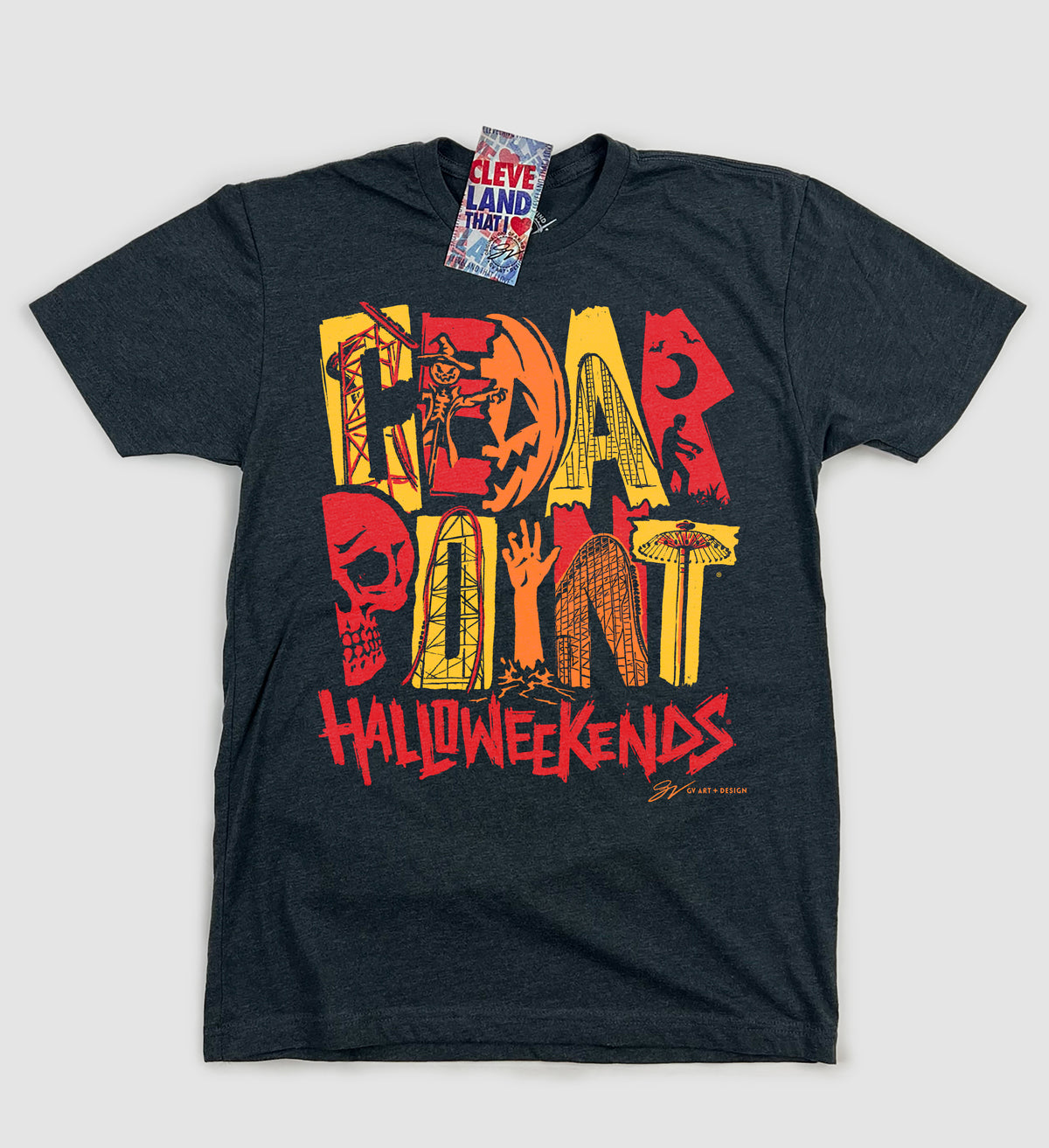 Cedar Point Halloweekends Type TShirt