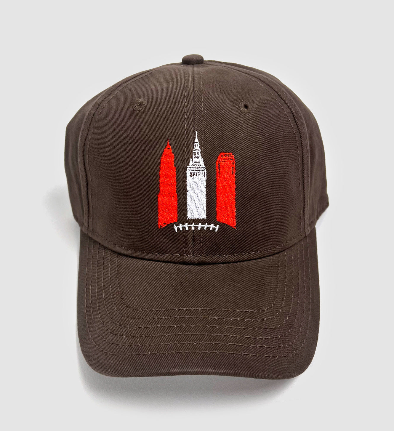 Football Town Brown Dad Hat