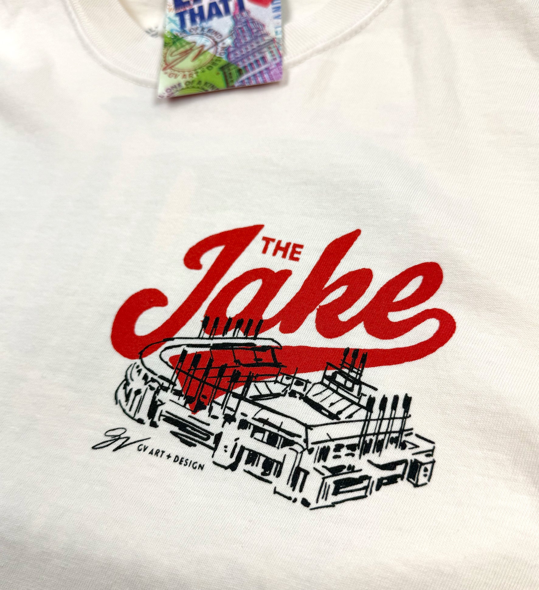 Jake Vintage Back Graphic Tshirt