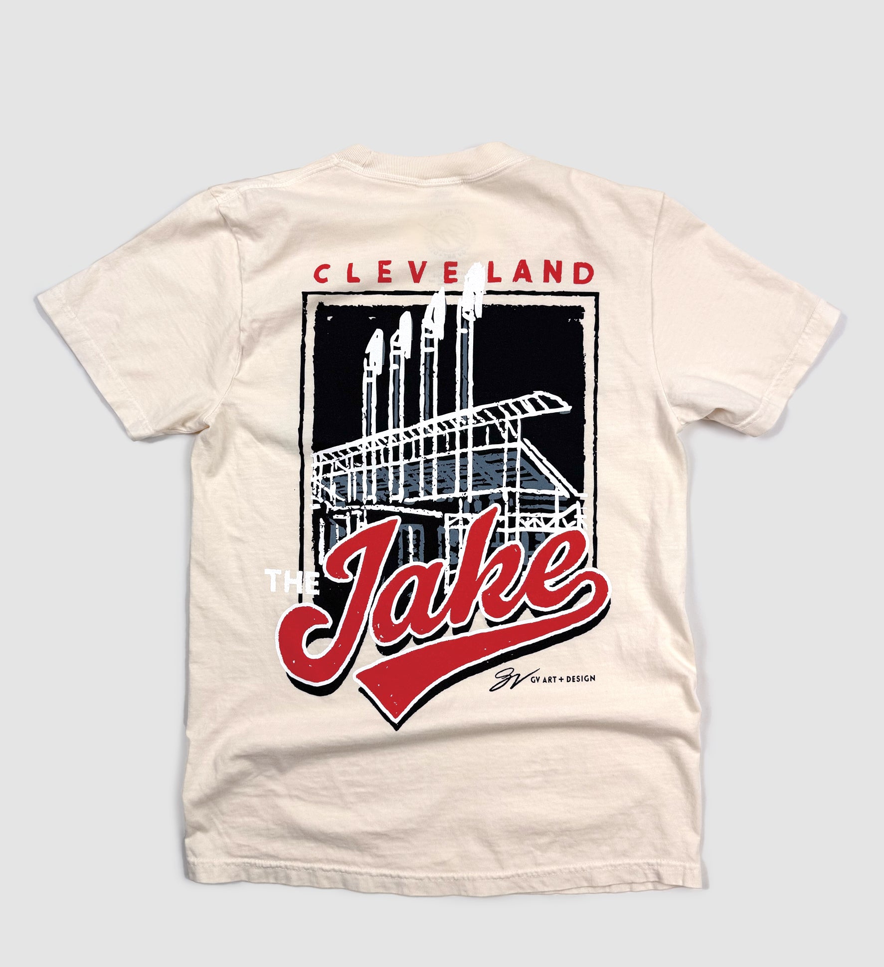 Jake Vintage Back Graphic Tshirt