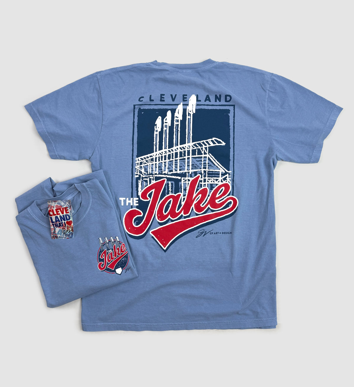 Vintage Blue Jake Tshirt