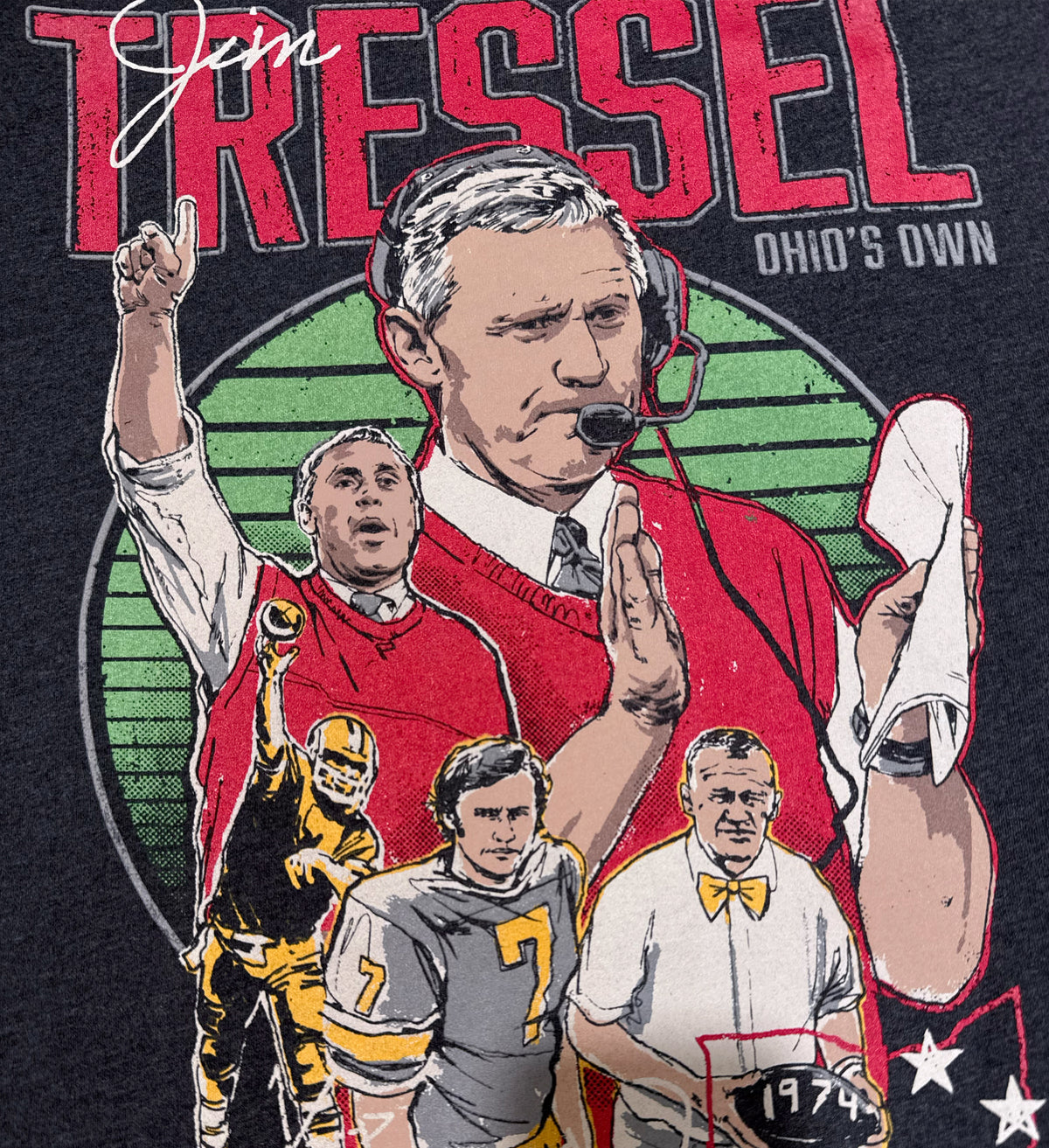 Jim Tressel "Ohio's Own" Commemorative Tee