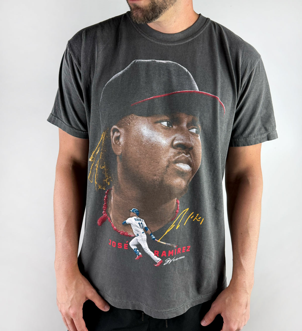 Jose Ramirez Big Head Graphic T shirt