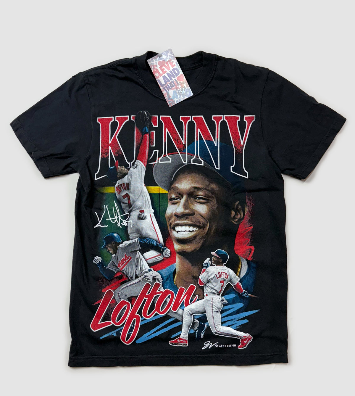 Vintage Kenny Lofton Graphic Tshirt
