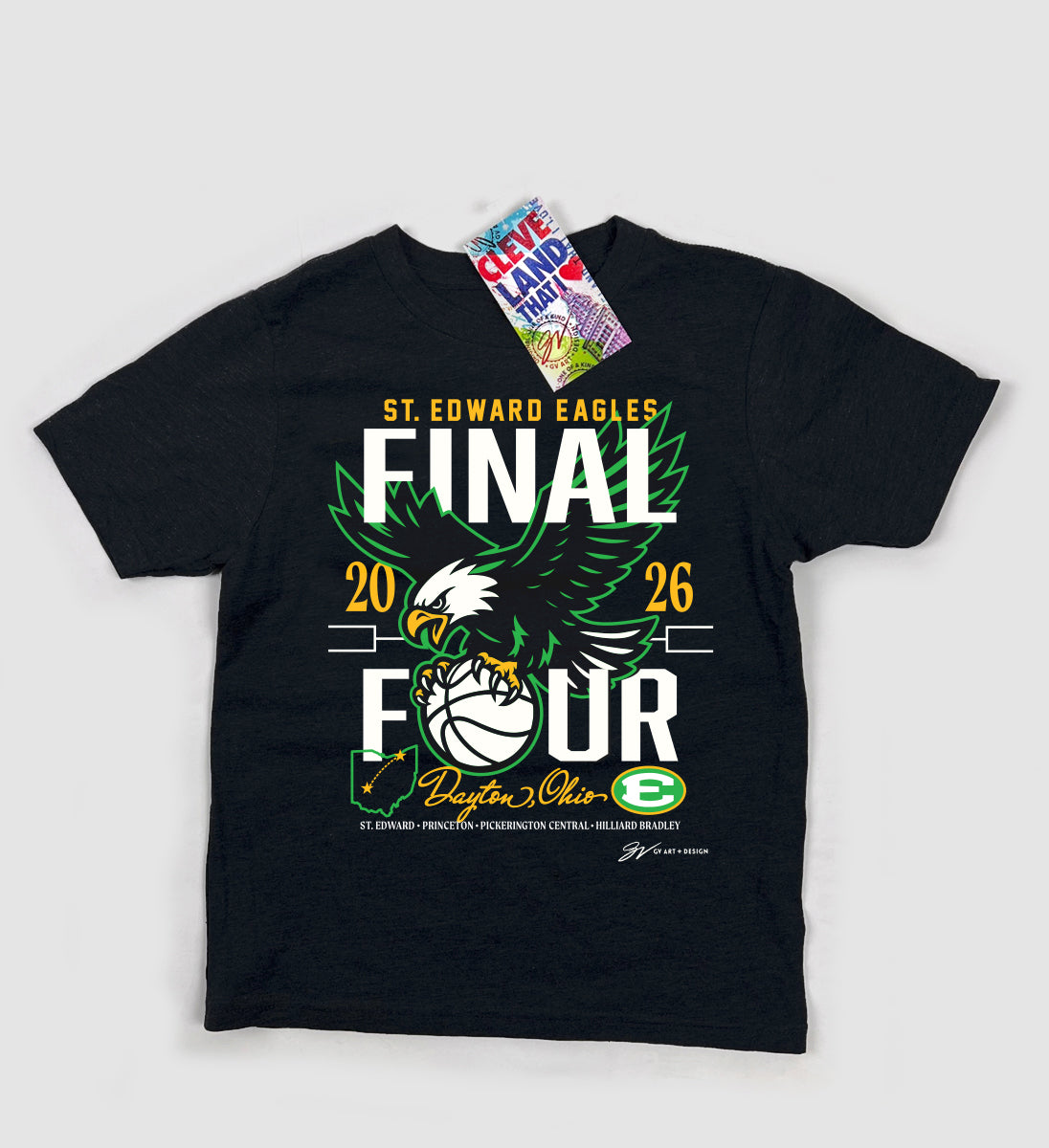 Kids 2026 St. Edward Basketball Final 4 Tshirt