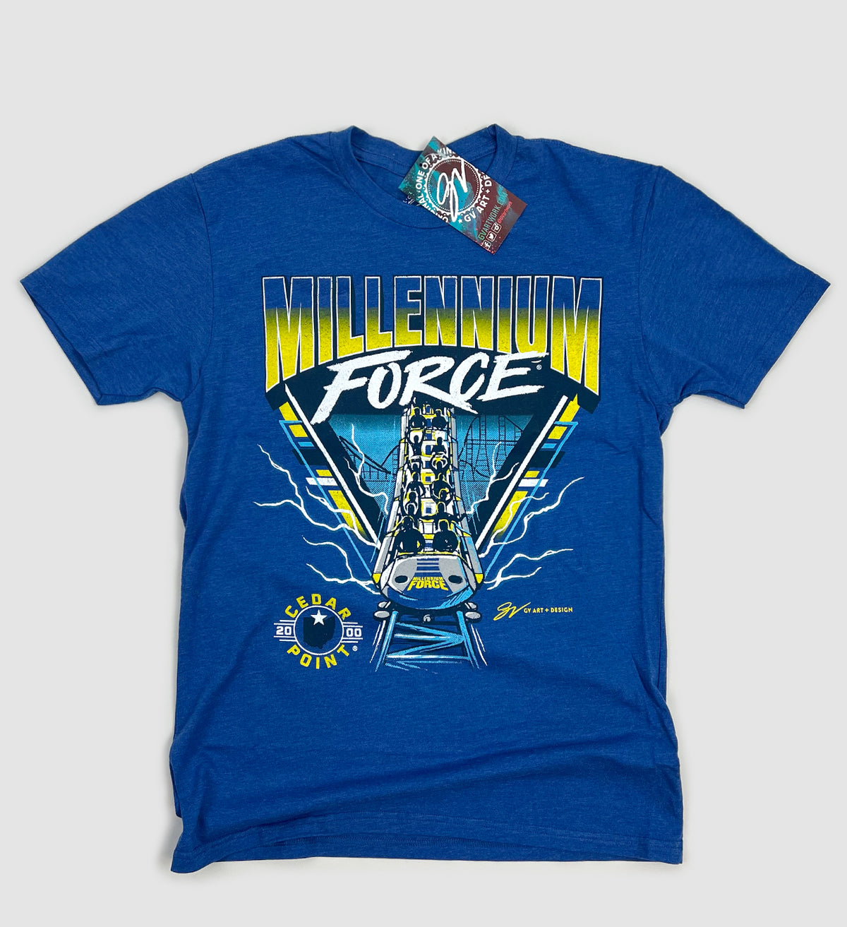 Millennium Force Triangle T shirt