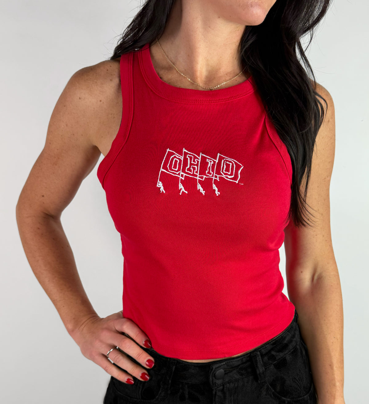 Women's Ohio State Flags Tank Top