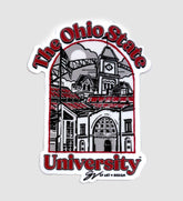 The Ohio State University Artwork Sticker