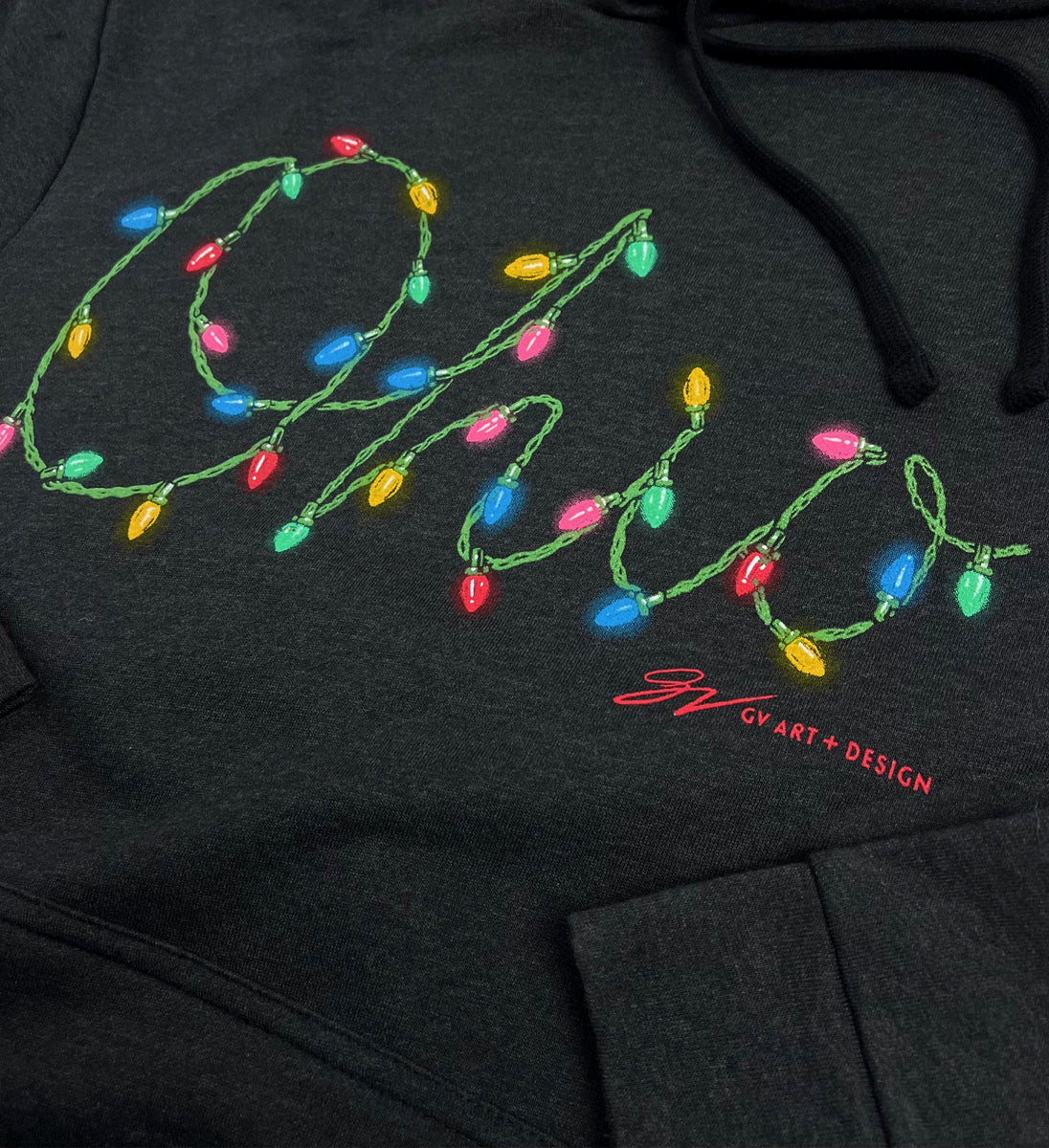 Ohio Christmas Lights Hooded Sweatshirt