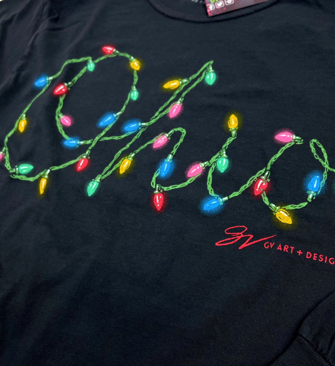 Ohio Christmas Lights Long Sleeve