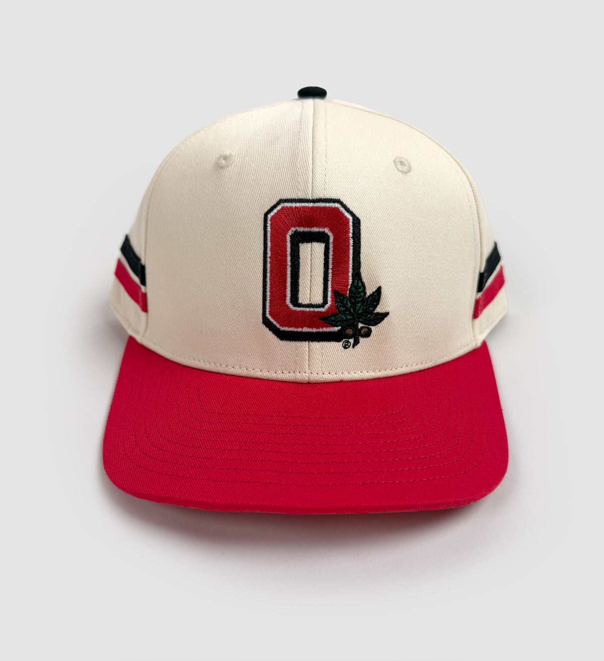 Heritage O Stripes Cream Snapback