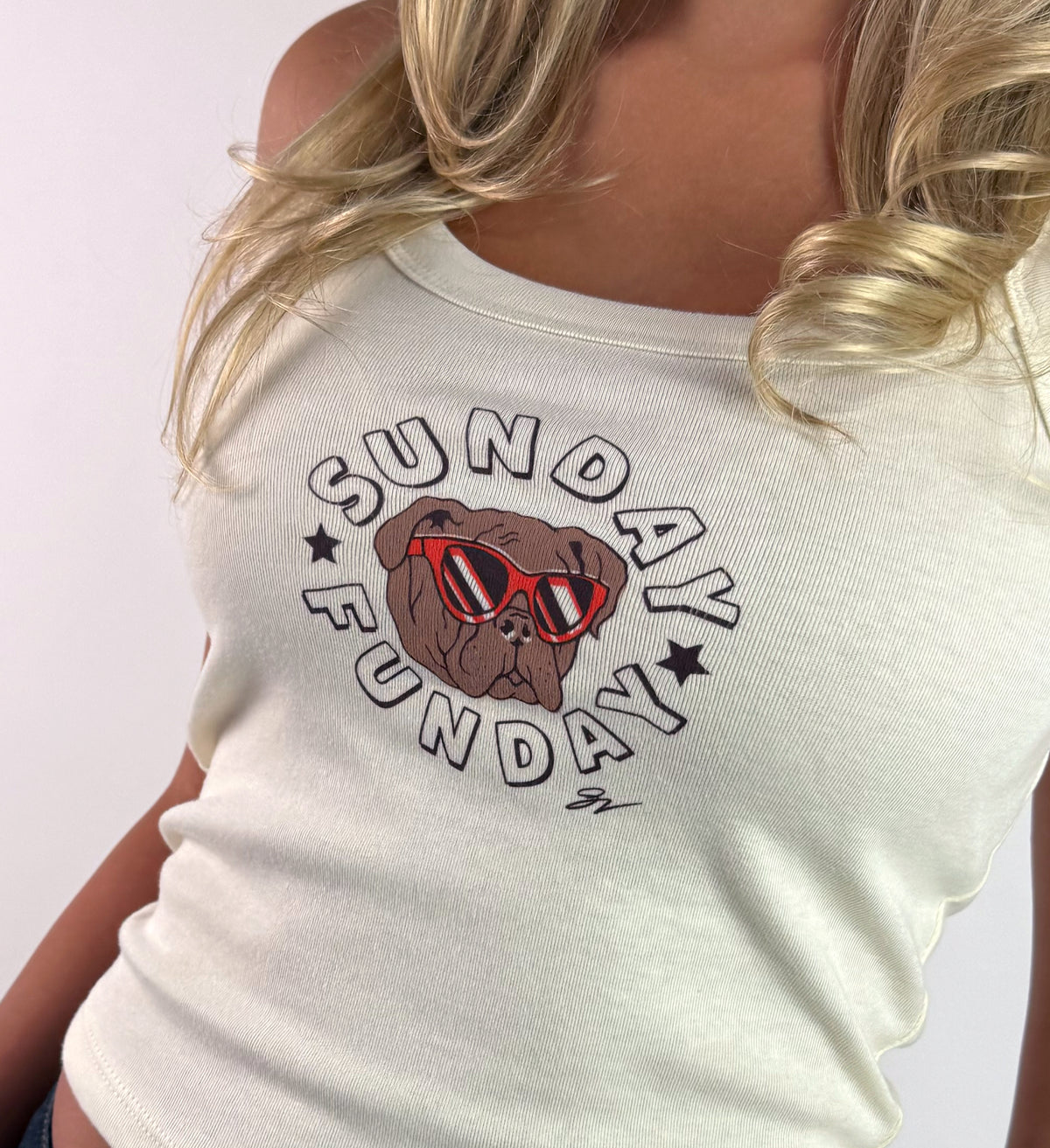 Womens Sunday Funday Dawg Tank