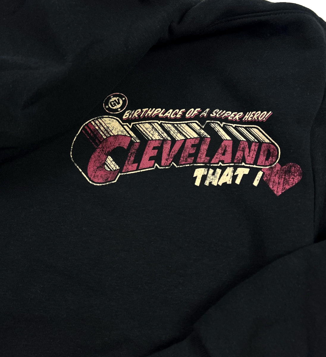 Black Cleveland Super C Sweatshirt