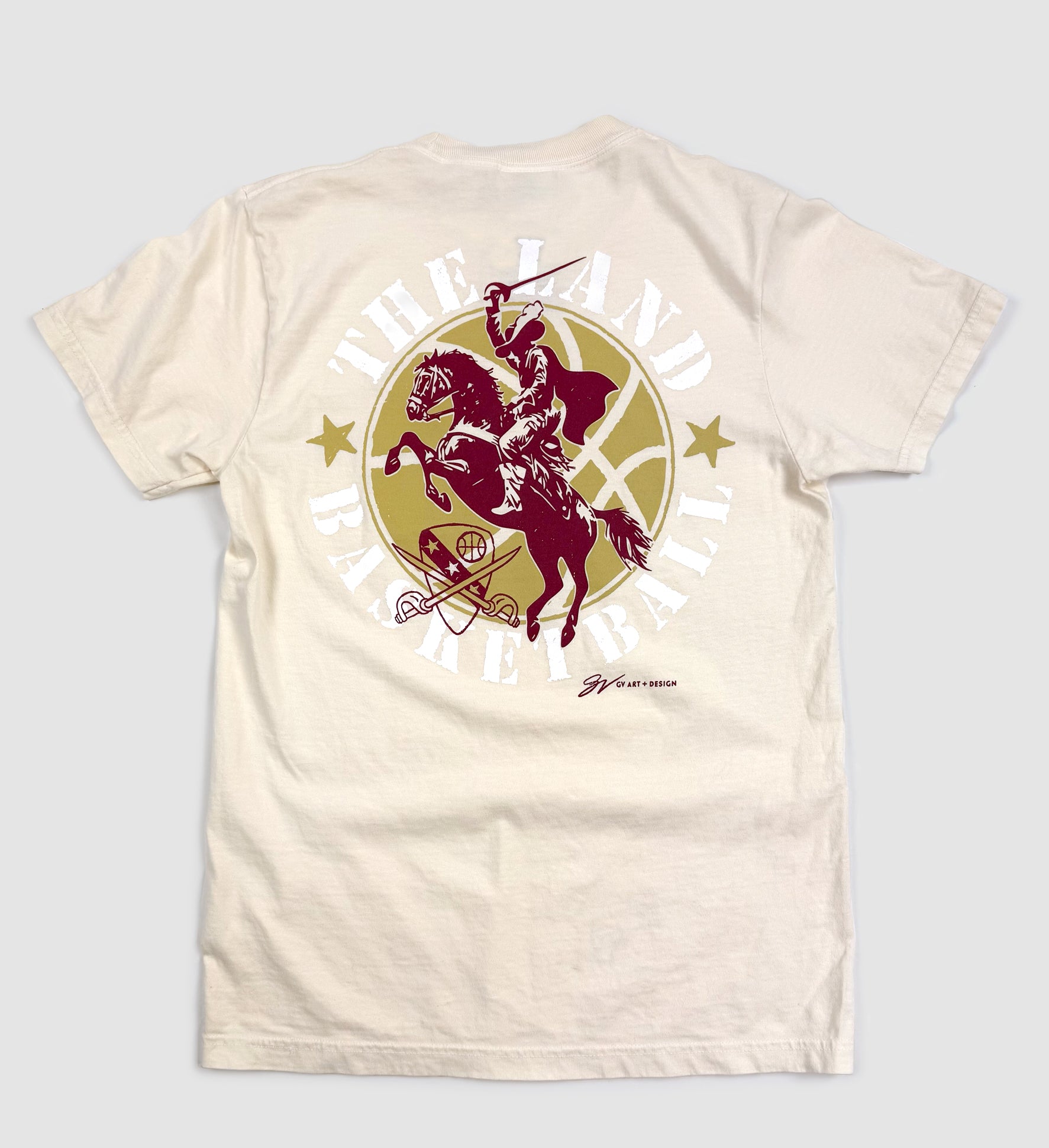The Land Basketball Circle T shirt