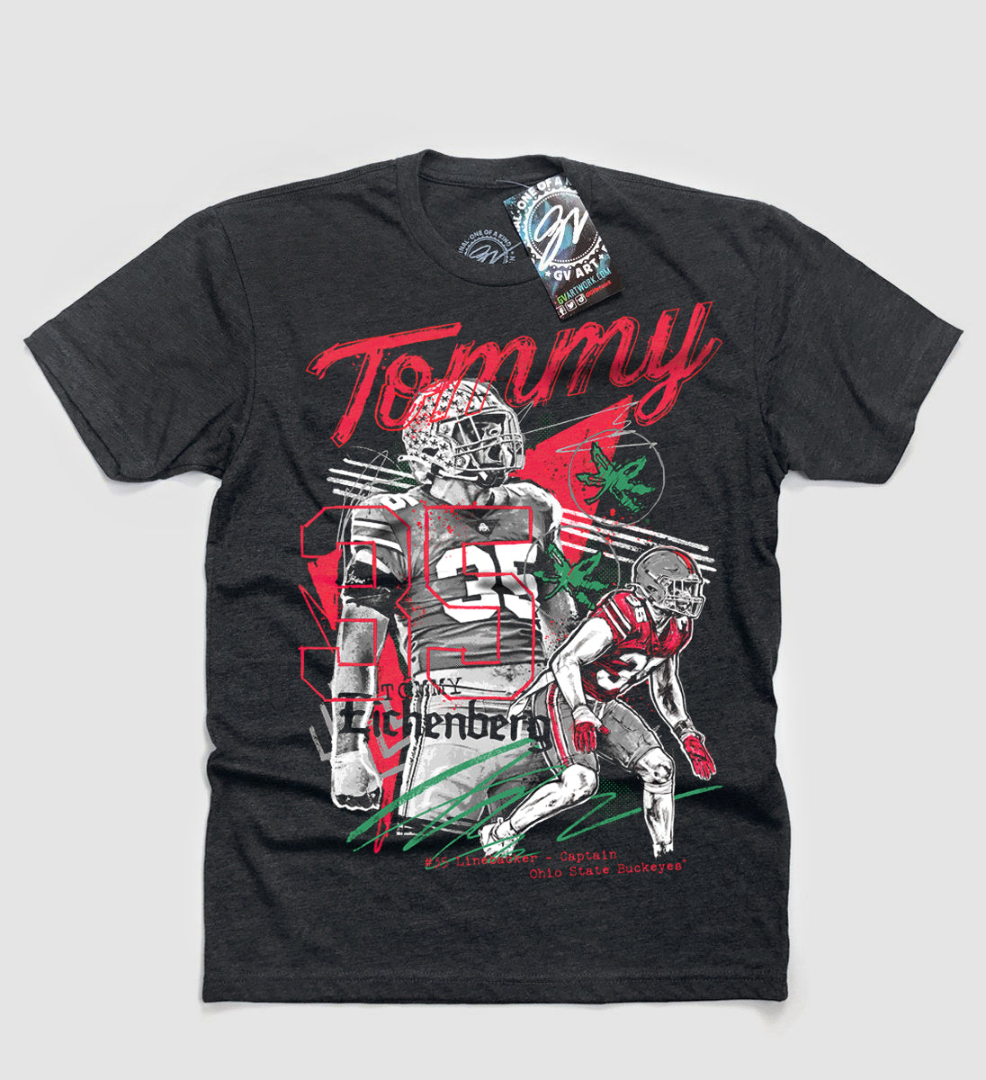 Tommy Eichenberg Ohio State Buckeyes T shirt