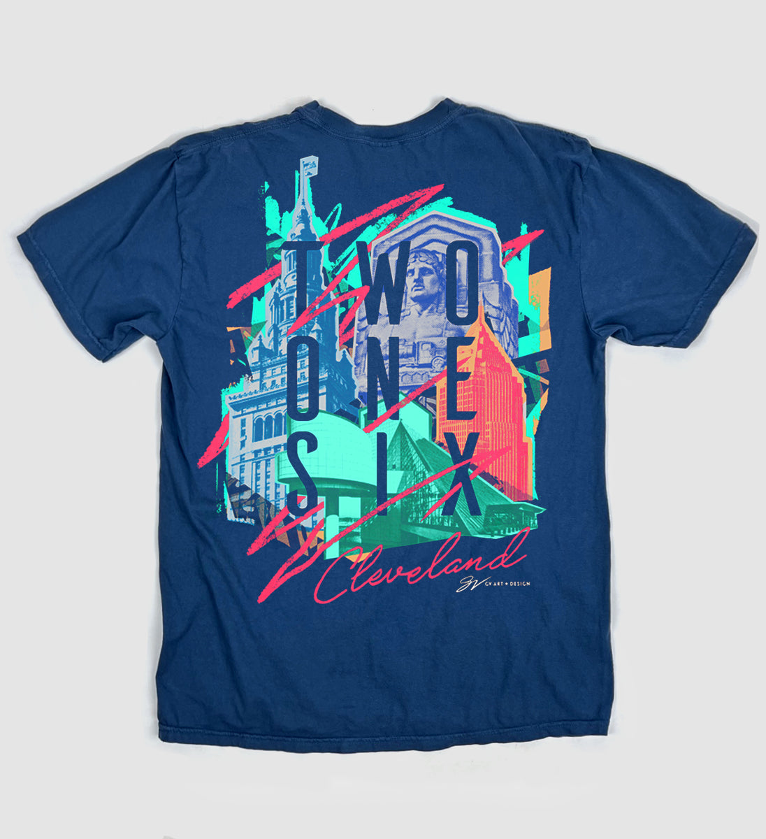 Two One Six Cleveland T Shirt