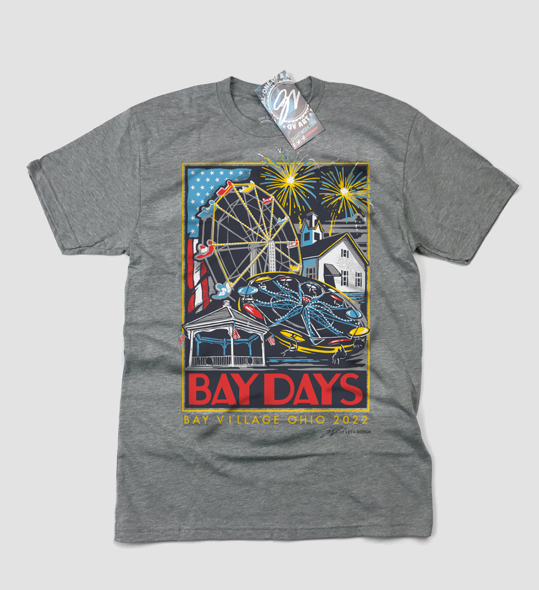 Bay Village Bay Days 2022 T shirt