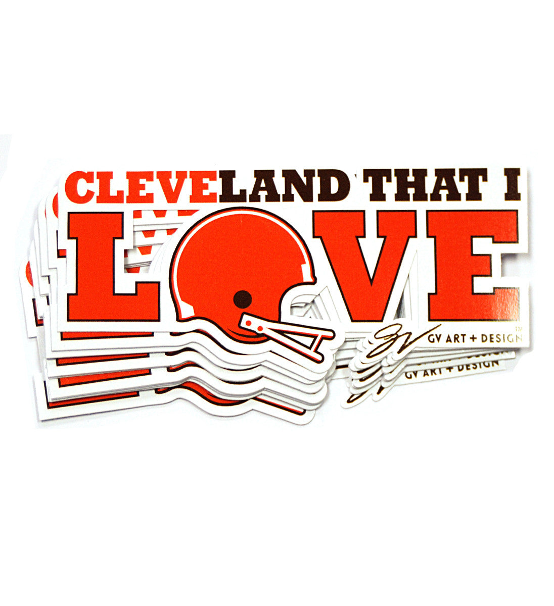 Cleveland Browns Stickers for Sale