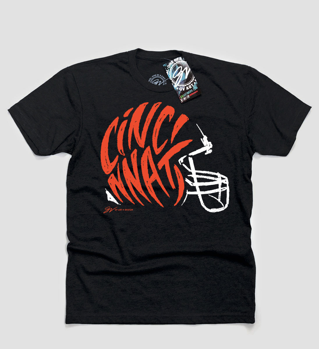 Cincinnati Helmet T shirt