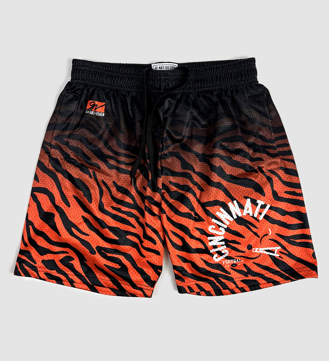 Cincinnati Animal Print Mesh Shorts