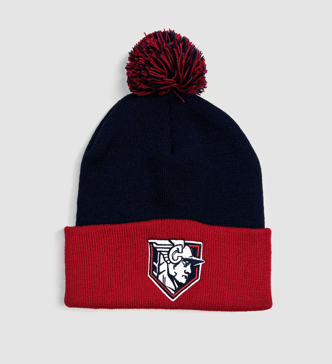 Double pom pom baseball cap hotsell
