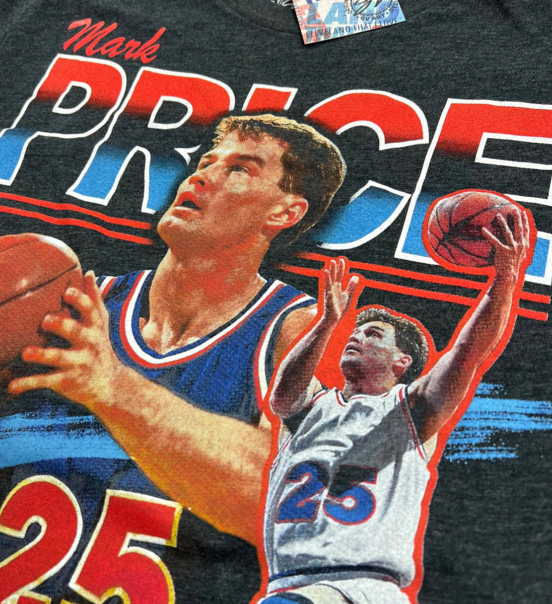 Vintage Mark Price Cleveland Basketball T shirt