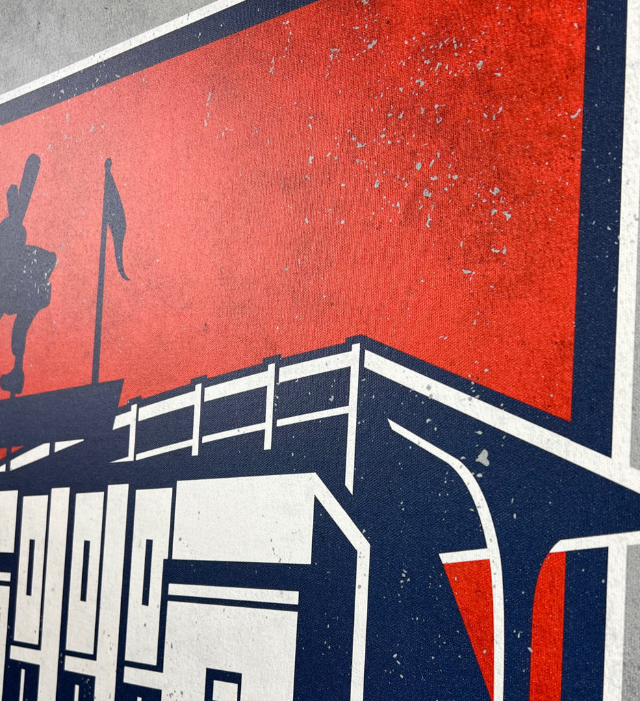 Municipal Stadium Canvas Artwork